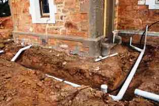 outside drainage Brompton